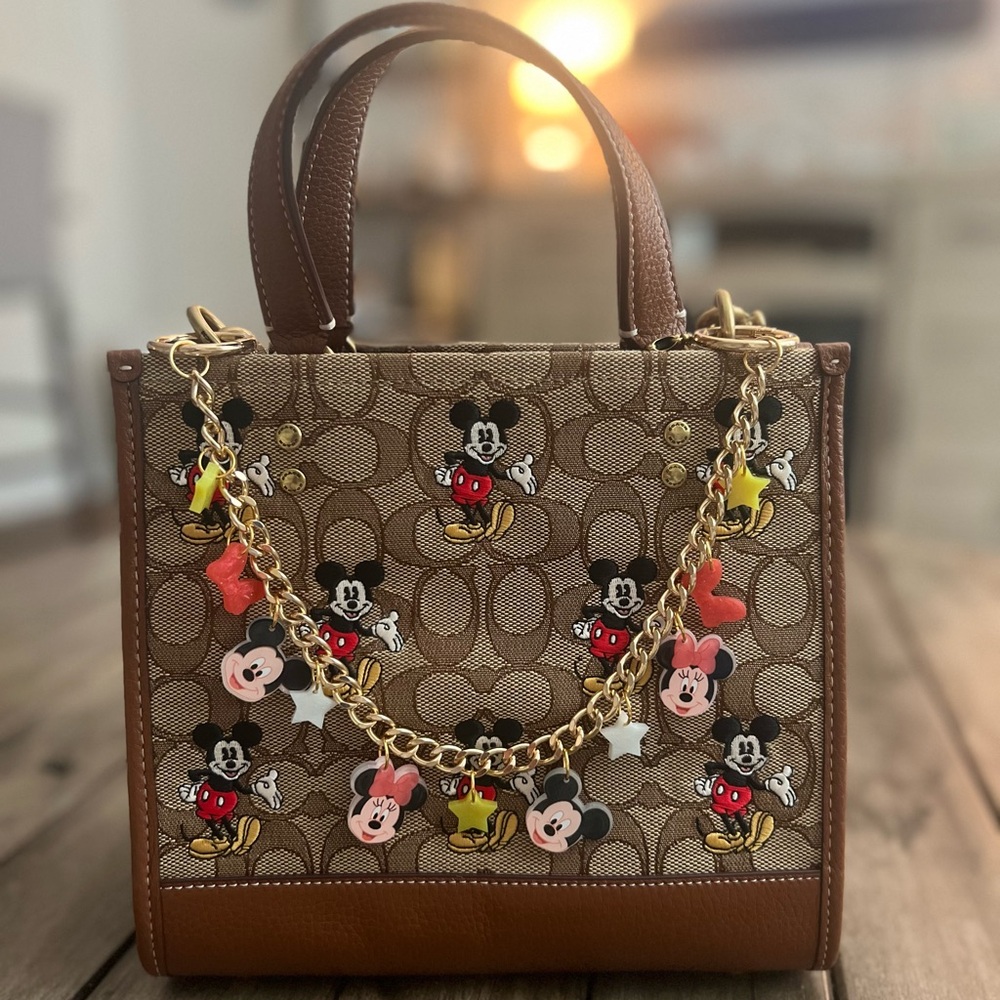 Disney Mickey and Minnie Mouse Bag Chain - Picture 7 of 9